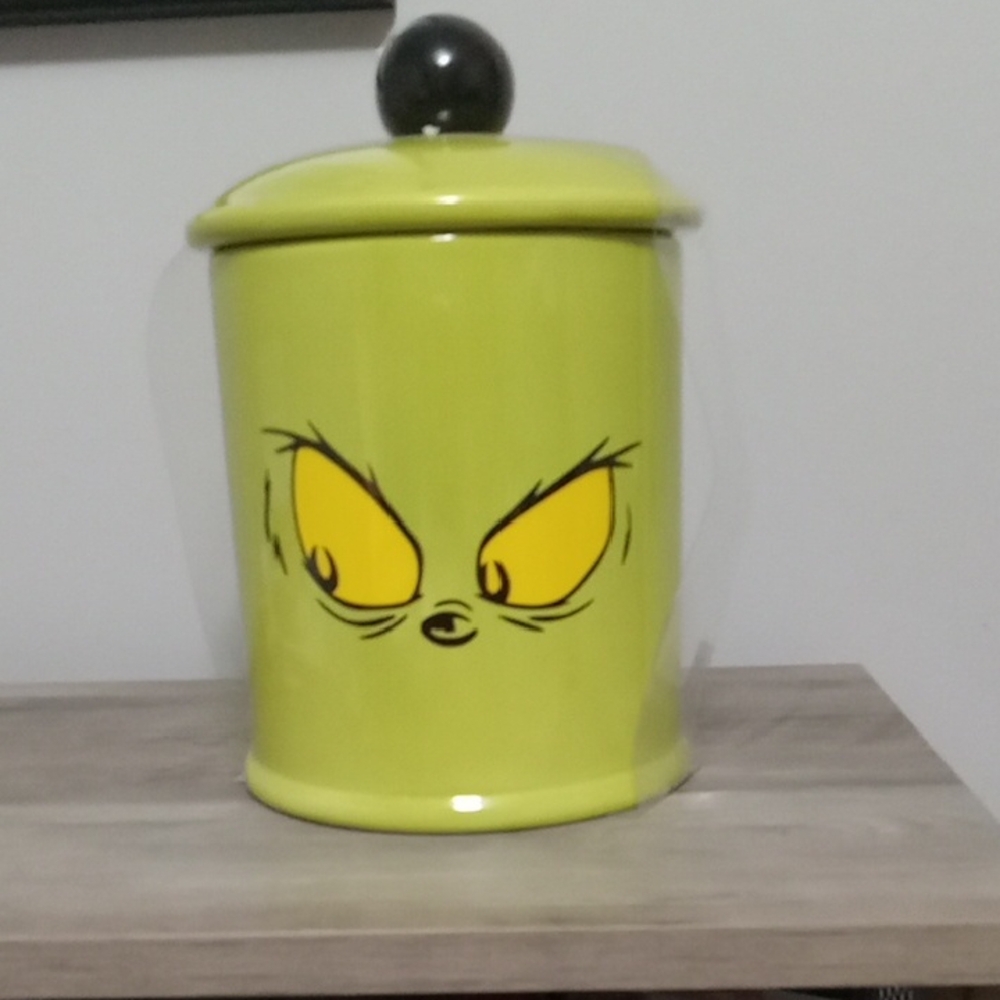 Green Grinch Cookie Jar New 💚💚💚💚💚